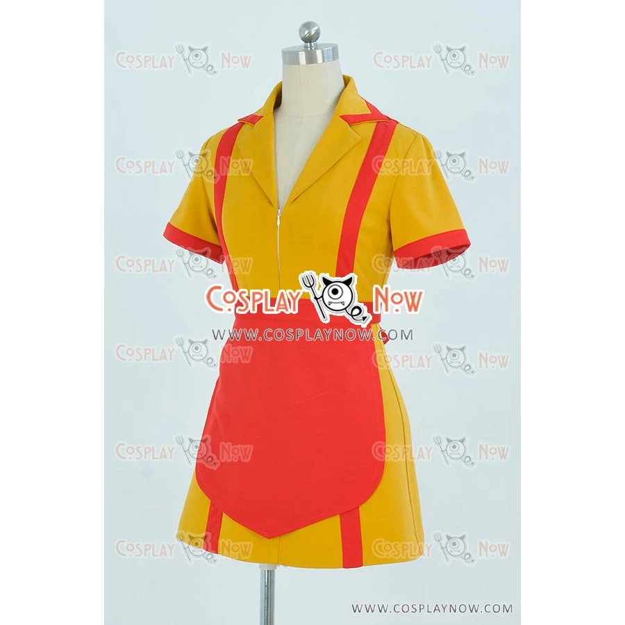 2 Broke Girls Max Black Caroline Wesbox Channing Cosplay Costume 7 2 Broke Girls Max Black Caroline Wesbox Channing Cosplay Costume - Image 5