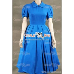 Alice In Wonderland Alice Cosplay Costume Blue 9 Alice In Wonderland Alice Cosplay Costume Blue -Halloween Shop alice in wonderland alice cosplay costume blue wa002 1 346