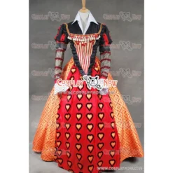 Halloween Shop 25 Alice In Wonderland Cosplay Queen Of Hearts Costume