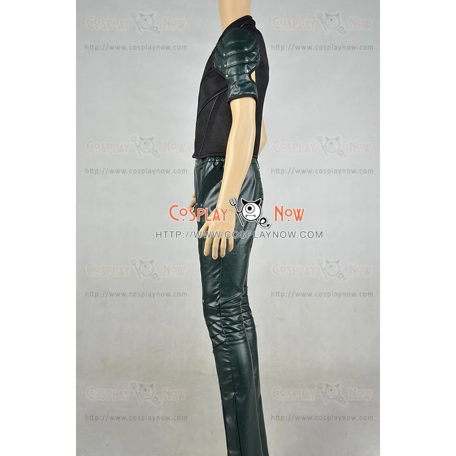 Arrow Season 4 Green Arrow Oliver Queen Cosplay Costume 14 Arrow Season 4 Green Arrow Oliver Queen Cosplay Costume - Image 12