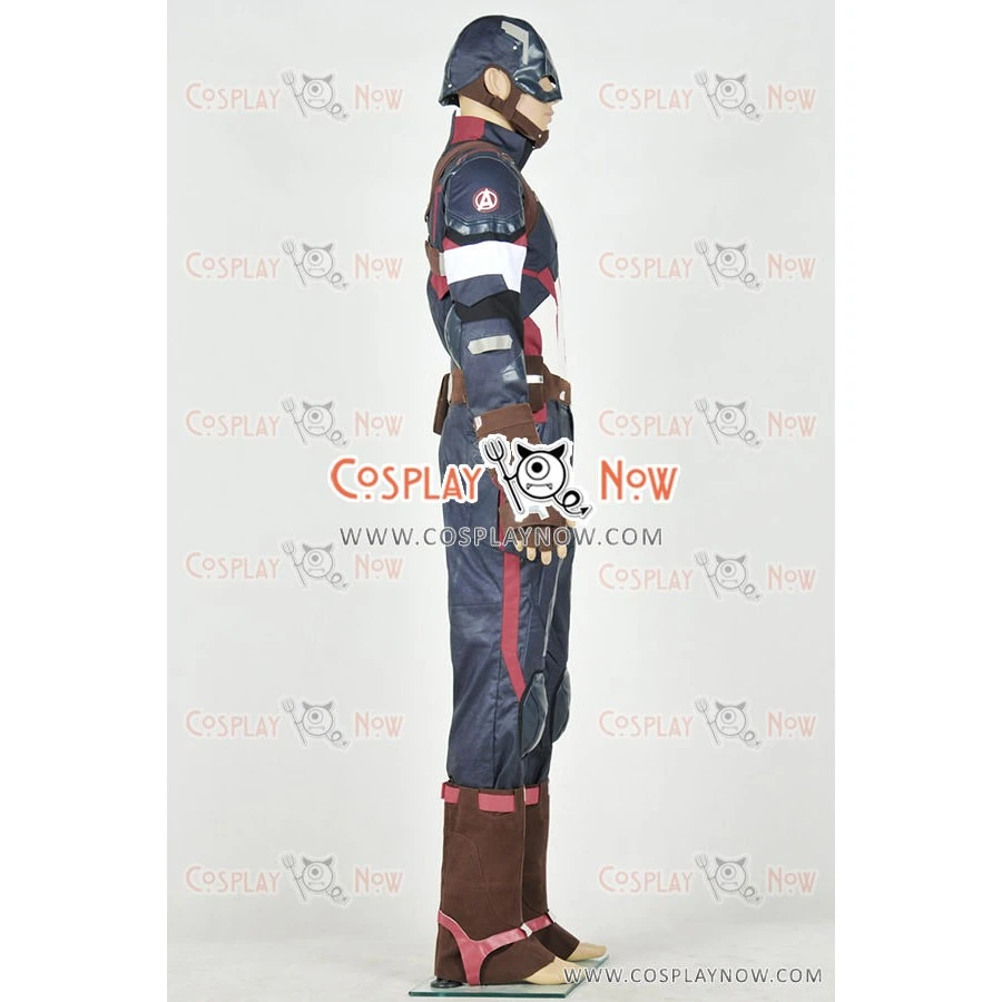 Avengers: Age Of Ultron Captain America Cosplay Costume 5 Avengers: Age Of Ultron Captain America Cosplay Costume - Image 3