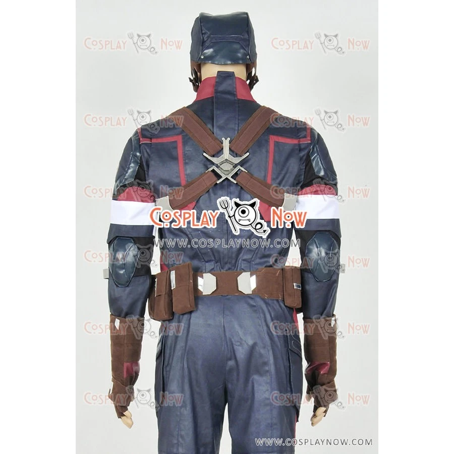 Avengers: Age Of Ultron Captain America Cosplay Costume 16 Avengers: Age Of Ultron Captain America Cosplay Costume - Image 14