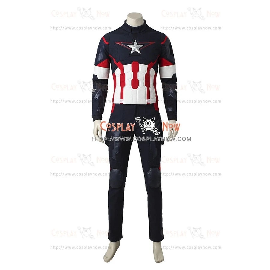 Avengers Age Of Ultron Cosplay Captain America Costume 7 Avengers Age Of Ultron Cosplay Captain America Costume - Image 5