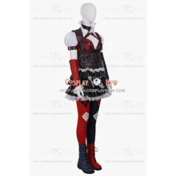 Batman Arkham Knight Harley Quinn Cosplay Costume 14 Batman Arkham Knight Harley Quinn Cosplay Costume -Halloween Shop batman arkham knight harley quinn cosplay costume mzx 538880803170 df6