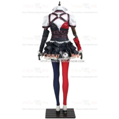 Batman Arkham Knight Harley Quinn Cosplay Costume Uniform 15 Batman Arkham Knight Harley Quinn Cosplay Costume Uniform -Halloween Shop batman arkham knight harley quinn cosplay costume uniform om 101 009