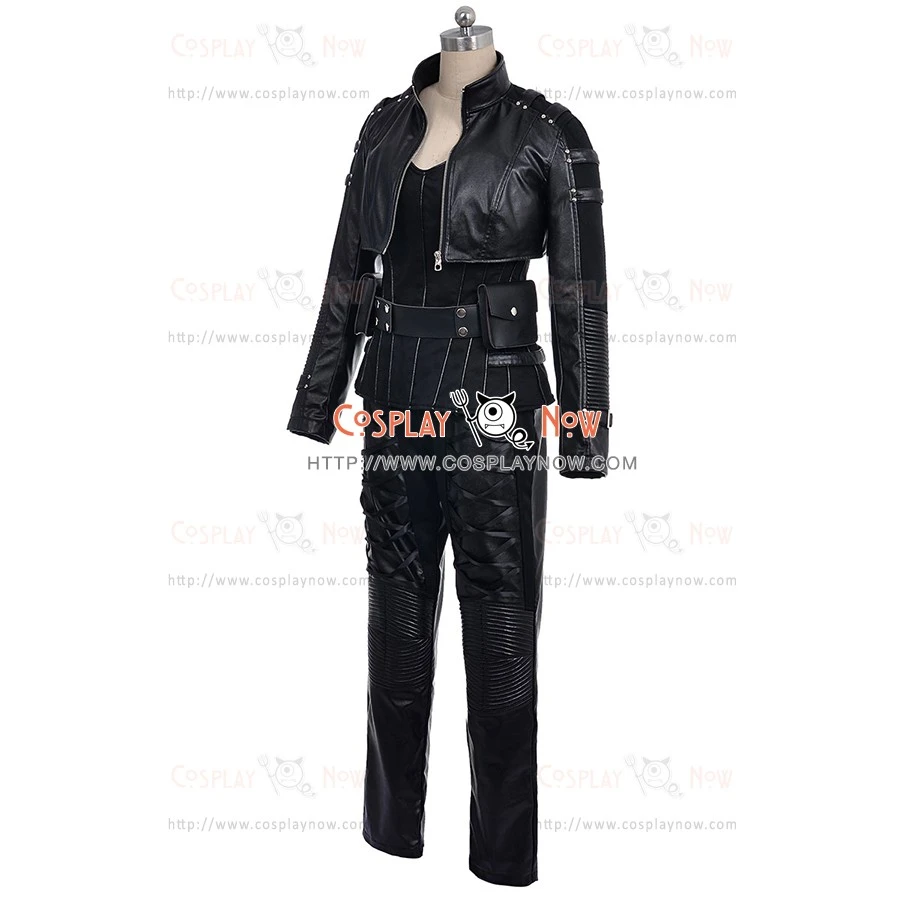 Black Canary Sara Lance Costume For Green Arrow Season 4 Cosplay 5 Black Canary Sara Lance Costume For Green Arrow Season 4 Cosplay - Image 3