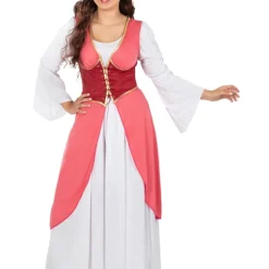Blue Medieval Princess Costume For Women Plus Size