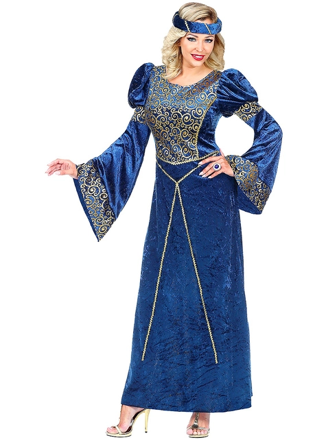 Blue Renaissance Costume For Women 8 Blue Renaissance Costume For Women -Halloween Shop blue renaissance costume for women