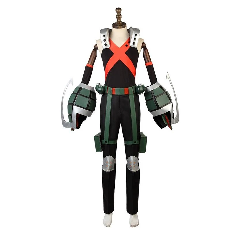 Boku No Hiro Akademia My Hero Academia Bakugou Katsuki Fighting Cosplay Costume 3 Boku No Hiro Akademia My Hero Academia Bakugou Katsuki Fighting Cosplay Costume