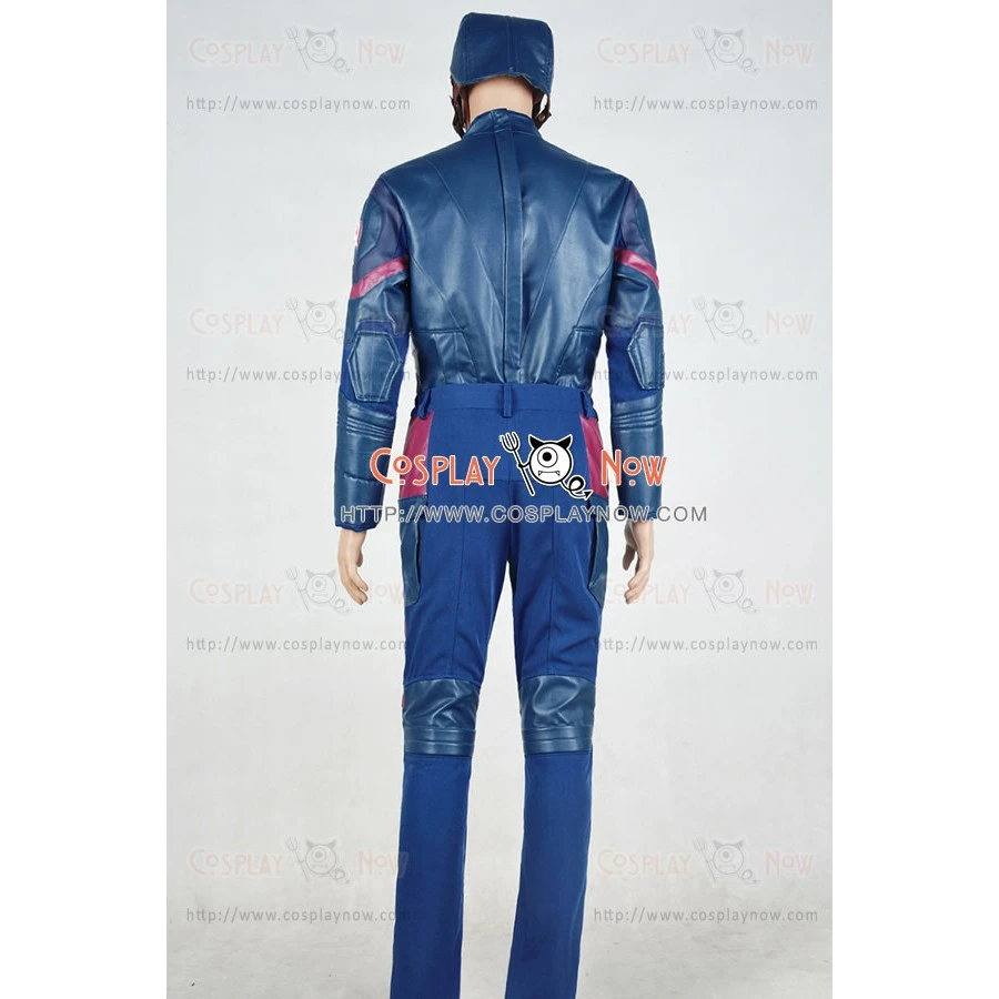 Captain America 3 Civil War Steve Rogers Cosplay Costume 14 Captain America 3 Civil War Steve Rogers Cosplay Costume - Image 12