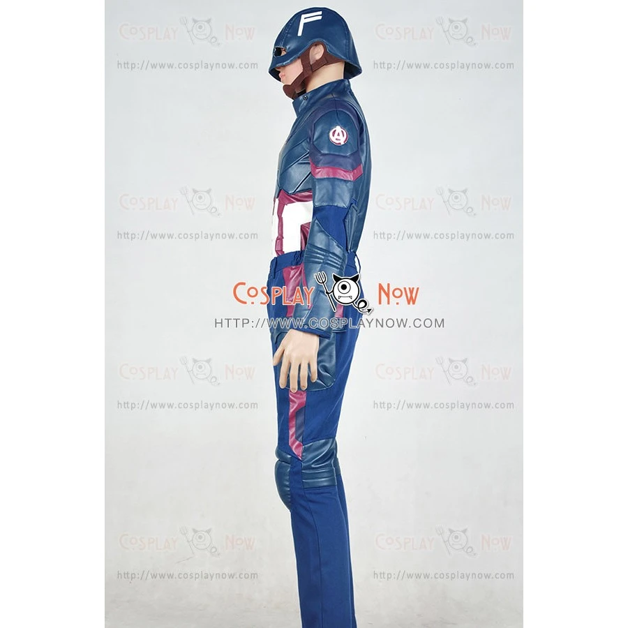 Captain America 3 Civil War Steve Rogers Cosplay Costume 12 Captain America 3 Civil War Steve Rogers Cosplay Costume - Image 10
