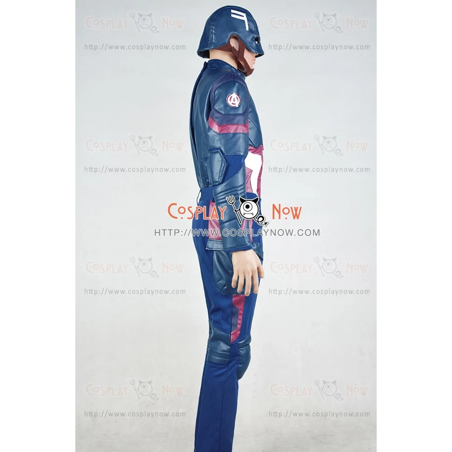 Captain America 3 Civil War Steve Rogers Cosplay Costume 13 Captain America 3 Civil War Steve Rogers Cosplay Costume - Image 11