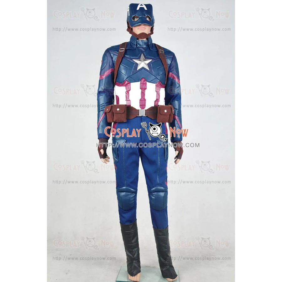 Captain America 3 Civil War Steve Rogers Cosplay Costume 3 Captain America 3 Civil War Steve Rogers Cosplay Costume