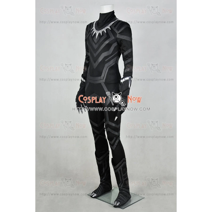 Captain America Civil War Black Panther Cosplay Costume 5 Captain America Civil War Black Panther Cosplay Costume - Image 3
