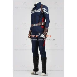 Captain America The Winter Soldier Cosplay Steve Rogers Costume 15 Captain America The Winter Soldier Cosplay Steve Rogers Costume -Halloween Shop captain america the winter soldier cosplay steve rogers costume mtj009 d09