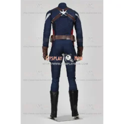 Captain America The Winter Soldier Cosplay Steve Rogers Costume 16 Captain America The Winter Soldier Cosplay Steve Rogers Costume -Halloween Shop captain america the winter soldier cosplay steve rogers costume mtj009 ddc