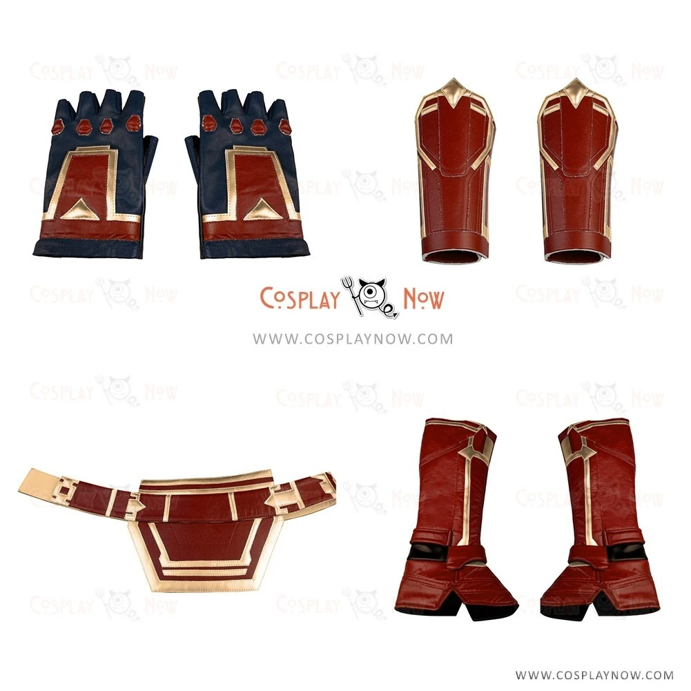 Captain Marvel Cosplay Costume Carol Danvers Costume 9 Captain Marvel Cosplay Costume Carol Danvers Costume - Image 7