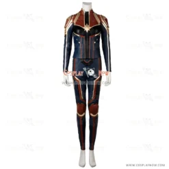 Captain Marvel Cosplay Costume Carol Danvers Costume 14 Captain Marvel Cosplay Costume Carol Danvers Costume -Halloween Shop captain marvel cosplay costume carol danvers costume cn4244 700