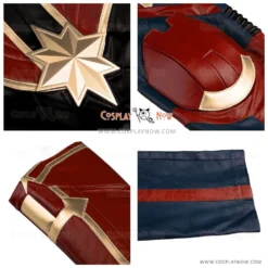 Captain Marvel Cosplay Costume Carol Danvers Costume 17 Captain Marvel Cosplay Costume Carol Danvers Costume -Halloween Shop captain marvel cosplay costume carol danvers costume cn4244 c2e