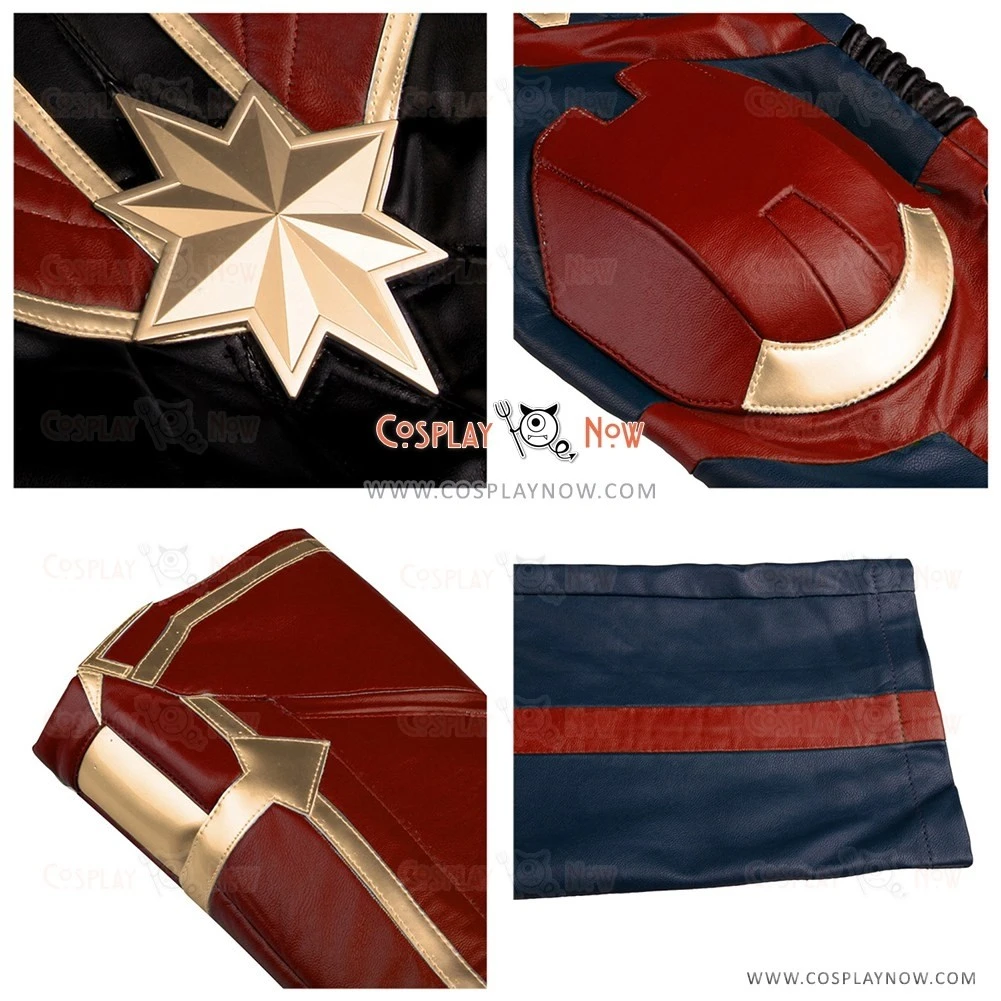 Captain Marvel Cosplay Costume Carol Danvers Costume 10 Captain Marvel Cosplay Costume Carol Danvers Costume - Image 8