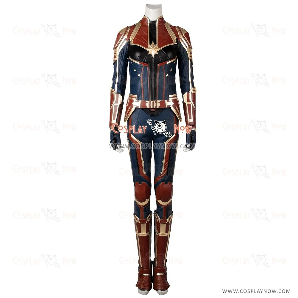 Captain Marvel Cosplay Costume Carol Danvers Costume 3 Captain Marvel Cosplay Costume Carol Danvers Costume
