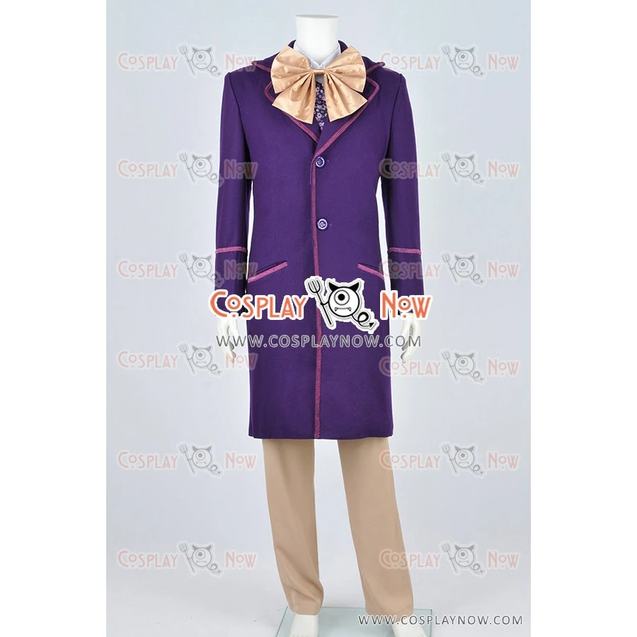Charlie And The Chocolate Factory Cosplay Willy Wonka Costume 4 Charlie And The Chocolate Factory Cosplay Willy Wonka Costume - Image 2