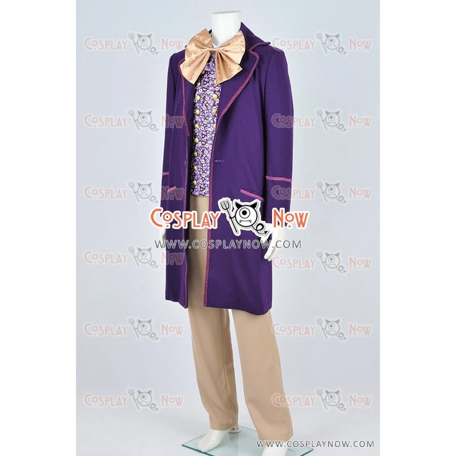 Charlie And The Chocolate Factory Cosplay Willy Wonka Costume 7 Charlie And The Chocolate Factory Cosplay Willy Wonka Costume - Image 5