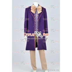 Charlie And The Chocolate Factory Cosplay Willy Wonka Costume