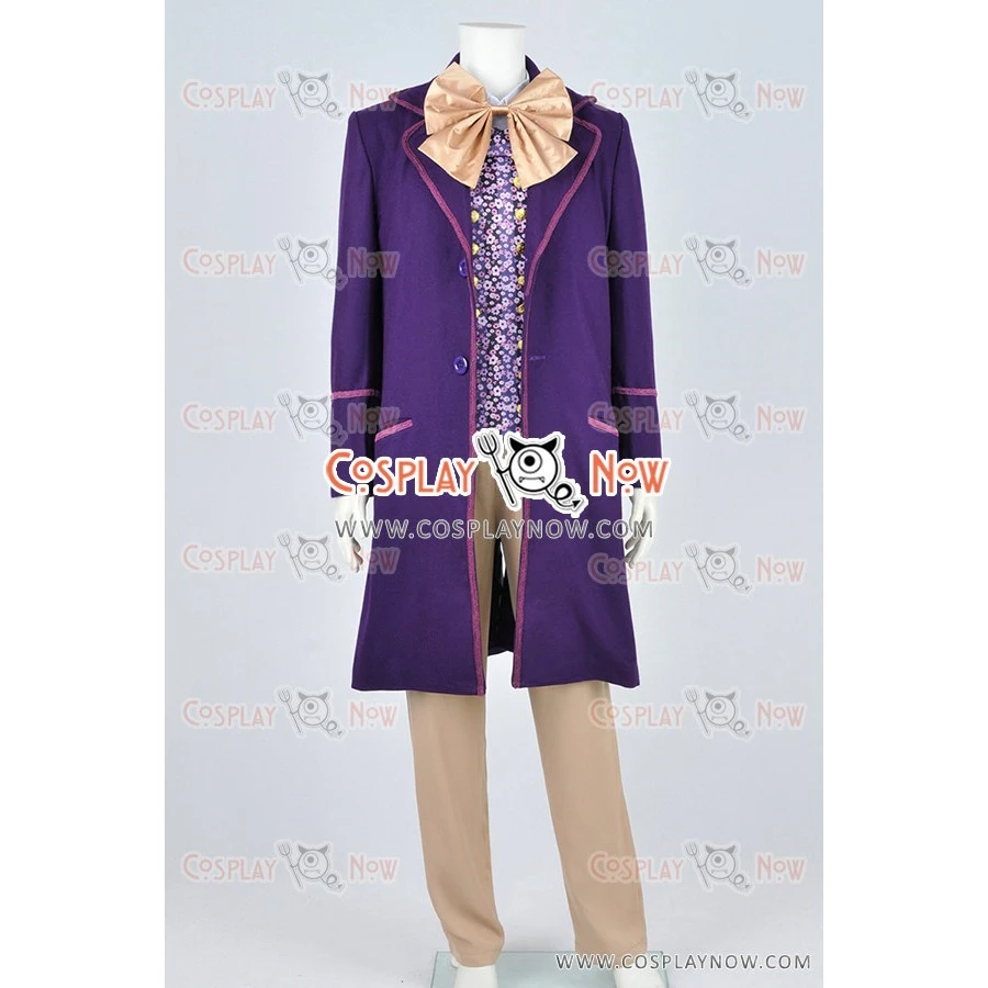 Charlie And The Chocolate Factory Cosplay Willy Wonka Costume 3 Charlie And The Chocolate Factory Cosplay Willy Wonka Costume