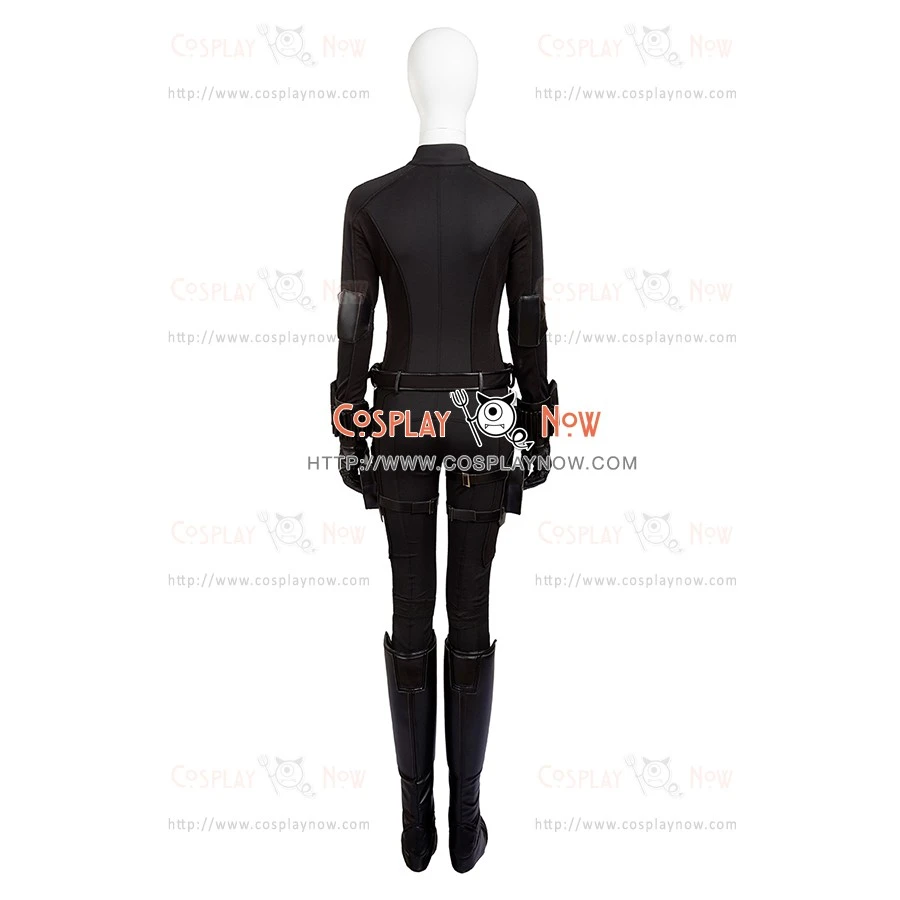 Civil War Natasha Romanoff Black Widow Costume For Captain America 3 Cosplay 7 Civil War Natasha Romanoff Black Widow Costume For Captain America 3 Cosplay - Image 5