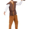 Classic Medieval Innkeeper Costume For Men Plus Size -Halloween Shop classic medieval innkeeper costume for men plus size