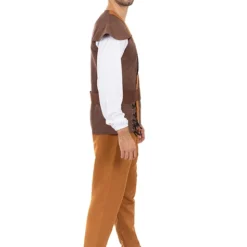 Classic Medieval Innkeeper Costume For Men Plus Size -Halloween Shop classic medieval innkeeper costume for men plus size 2