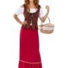 Classic Medieval Innkeeper Costume For Women -Halloween Shop classic medieval innkeeper costume for women