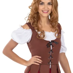 Classic Medieval Innkeeper Costume For Women -Halloween Shop classic medieval innkeeper costume for women 3