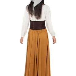 Classic Medieval Peasant Costume For Women Plus Size -Halloween Shop classic medieval peasant costume for women plus size 4