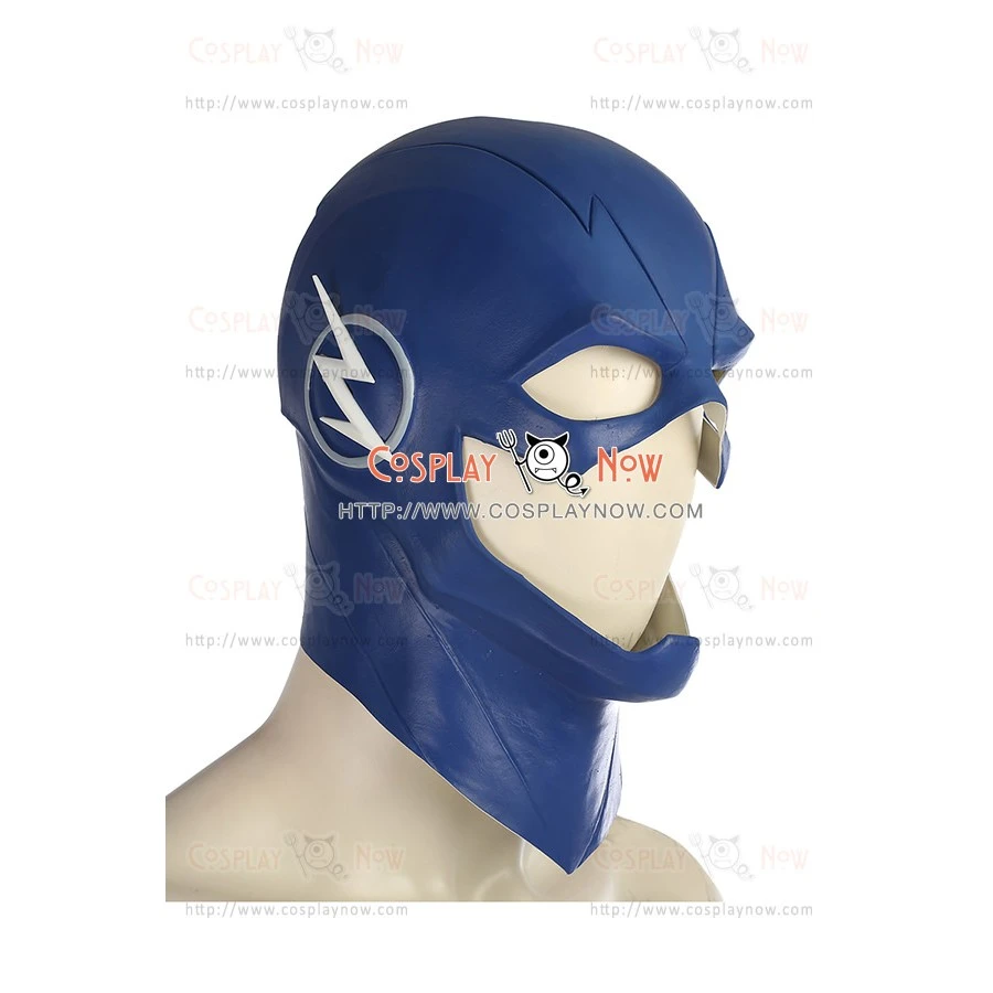 DC Justice League The Flash Barry Allen Cosplay Costume Blue Version 8 DC Justice League The Flash Barry Allen Cosplay Costume Blue Version - Image 6
