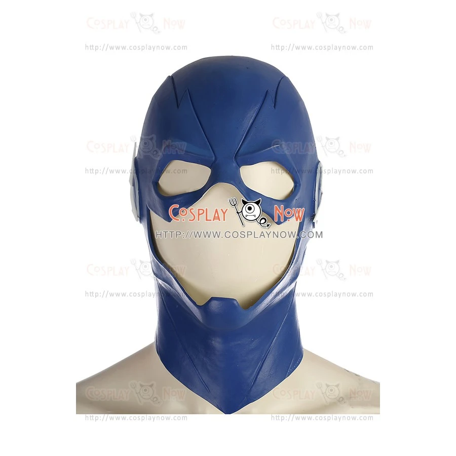 DC Justice League The Flash Barry Allen Cosplay Costume Blue Version 7 DC Justice League The Flash Barry Allen Cosplay Costume Blue Version - Image 5