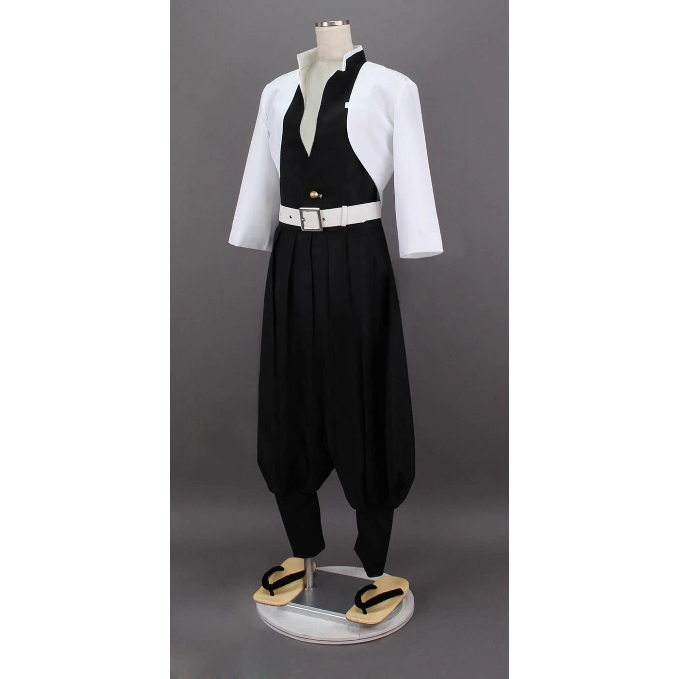 Deluxe Demon Slayer: Kimetsu No Yaiba Sanemi Shinazugawa Cosplay Costume 5 Deluxe Demon Slayer: Kimetsu No Yaiba Sanemi Shinazugawa Cosplay Costume - Image 3