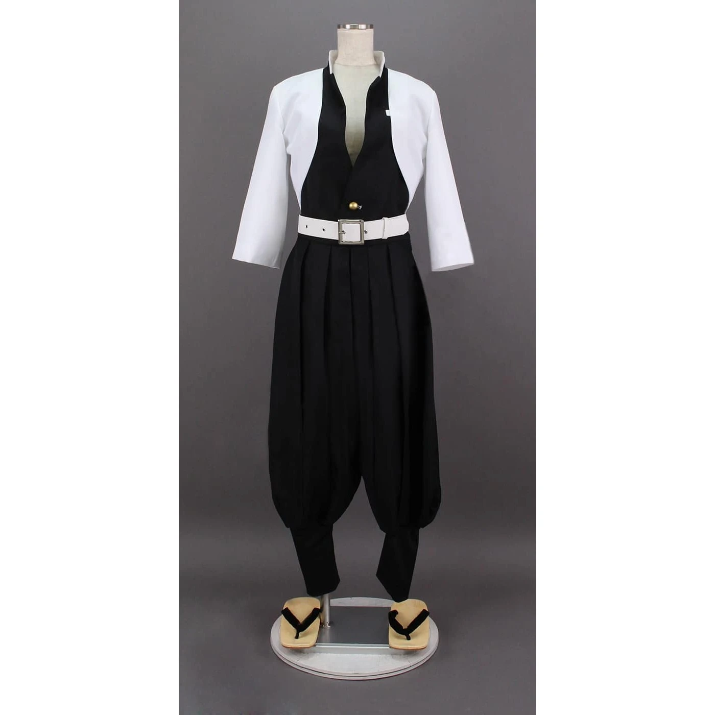 Deluxe Demon Slayer: Kimetsu No Yaiba Sanemi Shinazugawa Cosplay Costume 4 Deluxe Demon Slayer: Kimetsu No Yaiba Sanemi Shinazugawa Cosplay Costume - Image 2