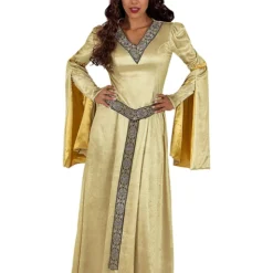 Deluxe Lady Guinevere Costume For Women -Halloween Shop deluxe lady guinevere costume for women 1