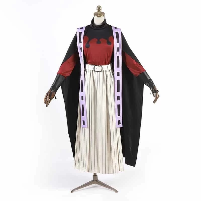 Demon Slayer Doma Kimono Cosplay Costume 4 Demon Slayer Doma Kimono Cosplay Costume - Image 2