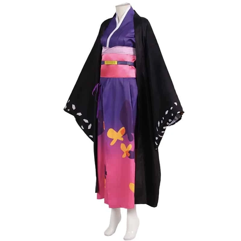 Demon Slayer Shinobu Kocho Cosplay Costume 6 Demon Slayer Shinobu Kocho Cosplay Costume - Image 4
