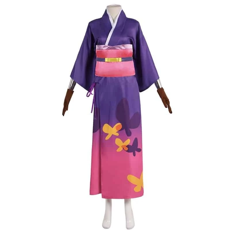 Demon Slayer Shinobu Kocho Cosplay Costume 7 Demon Slayer Shinobu Kocho Cosplay Costume - Image 5