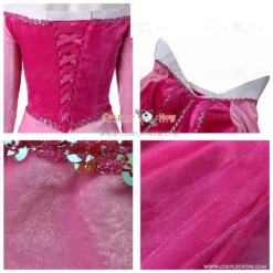 Disney Princess Aurora Cosplay Costume From Sleeping Beauty -Halloween Shop disney princess aurora cosplay costume from sleeping beauty cn3600 266