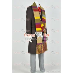 Doctor Who Fourth Dr Tom Baker Cosplay Costume -Halloween Shop doctor who fourth dr tom baker cosplay costume wd009 1177 4 2e0