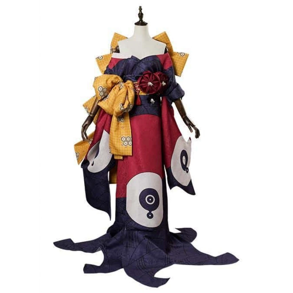 Fate Grand Order Anime FGO Fate Go Fgo Katsushika Hokusai Kimono Cosplay Costume 6 Fate Grand Order Anime FGO Fate Go Fgo Katsushika Hokusai Kimono Cosplay Costume - Image 4