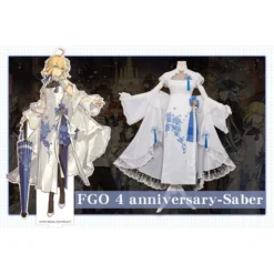 Fate Grand Order/FGO Saber 4 Anniversary Cheongsam Cosplay Costume 8 Fate Grand Order/FGO Saber 4 Anniversary Cheongsam Cosplay Costume -Halloween Shop fate grand order fgo saber 4 anniversary cheongsam cosplay costume cncc032725cc 19e