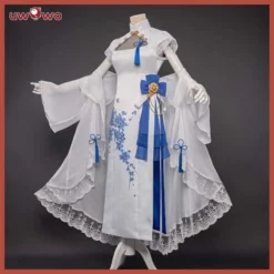 Fate Grand Order/FGO Saber 4 Anniversary Cheongsam Cosplay Costume 11 Fate Grand Order/FGO Saber 4 Anniversary Cheongsam Cosplay Costume -Halloween Shop fate grand order fgo saber 4 anniversary cheongsam cosplay costume cncc032725cc 21e