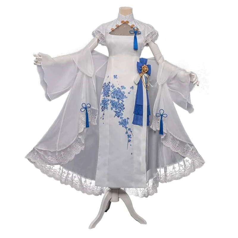 Fate Grand Order/FGO Saber 4 Anniversary Cheongsam Cosplay Costume 3 Fate Grand Order/FGO Saber 4 Anniversary Cheongsam Cosplay Costume