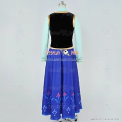 Frozen The Snow Queen Cosplay Princess Anna Costume 18 Frozen The Snow Queen Cosplay Princess Anna Costume -Halloween Shop frozen the snow queen cosplay princess anna costume cnad051 1003 3 015